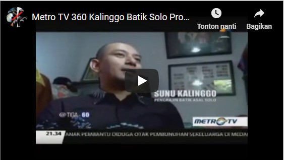 video kalinggo batik