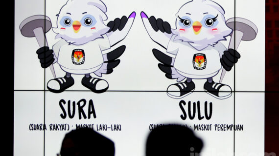 Sura Sulu Pemilu 2024 ber Maskot Jalak Bali Pilpres untuk Kemajuan Indonesia