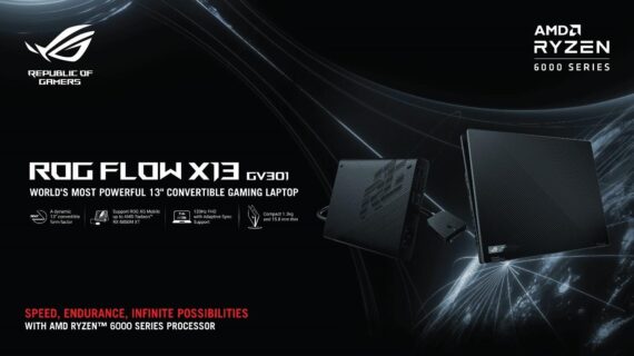 Asus ROG Flow X13, laptop gaming Ringkas dan Bertenaga